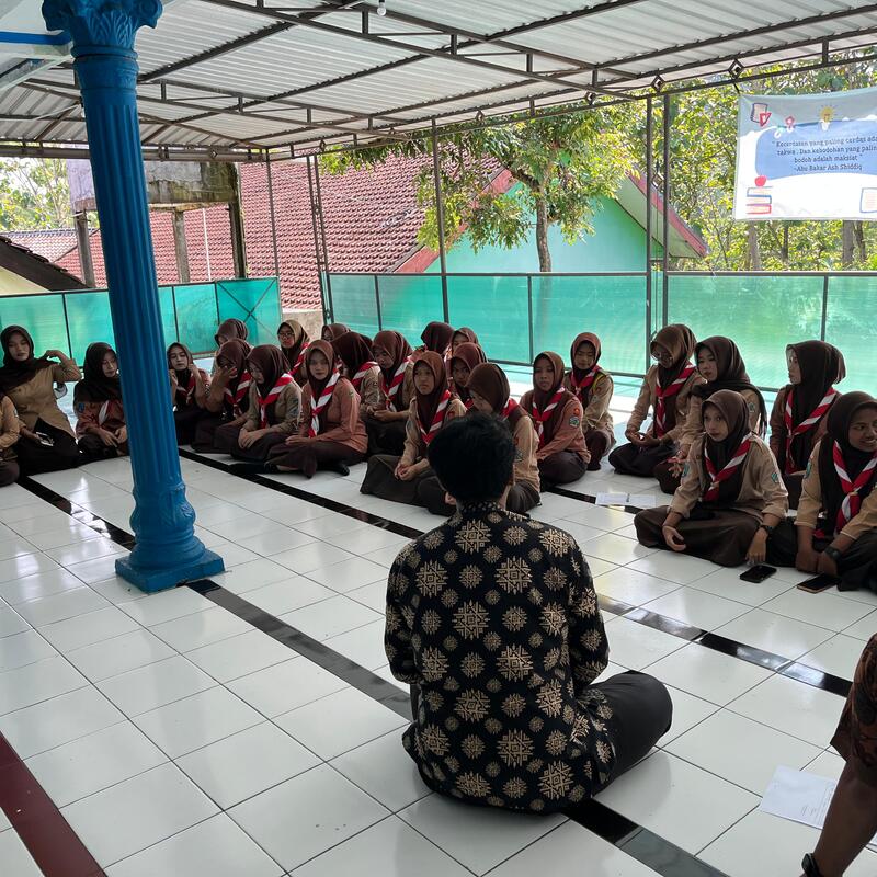 Belajar di masjid tercinta yang sepoy sepoy