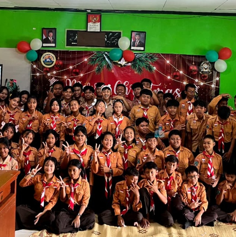 Acara Natal Bersama Siswa SD, SMP, SMA, SMK tahun 2025 di SMANSI