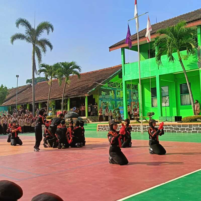 Aksi PASKO SMANSI dalam Kuarsi Scout Fest 2025 bertempat di Lapangan Multiguna SMANSI